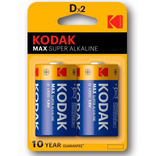 Μπαταρίες Kodak LR20 D 2τεμαχίων