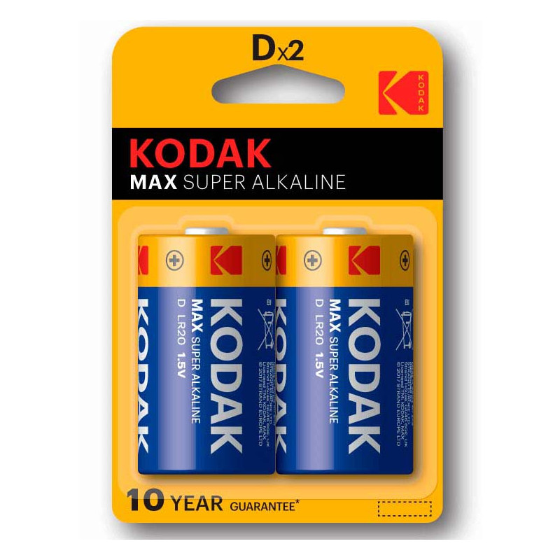 Μπαταρίες Kodak LR20 D 2τεμαχίων