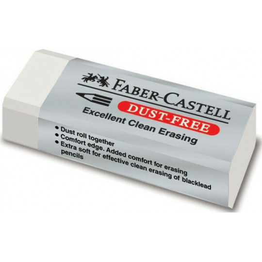 Faber Castell Eraser for Pencil Dust Free (12306279)