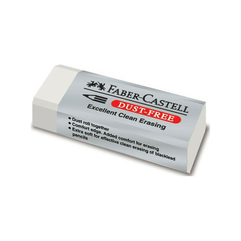 Faber Castell Eraser for Pencil Dust Free (12306279)