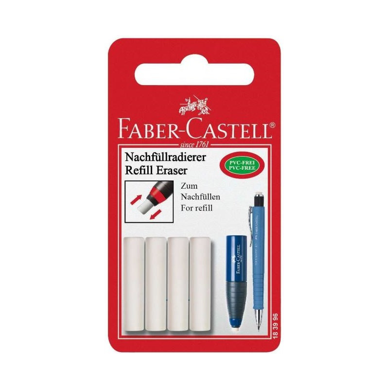 Faber Castell Γόμα Ανταλλακτική Για Ξύστρες Βαρελάκι (12307467)