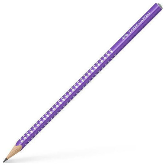 Faber Castell Sparkle Μολύβι B Περλέ Μώβ(182047)