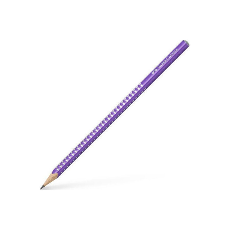 Faber Castell Sparkle Μολύβι B Περλέ Μώβ(182047)