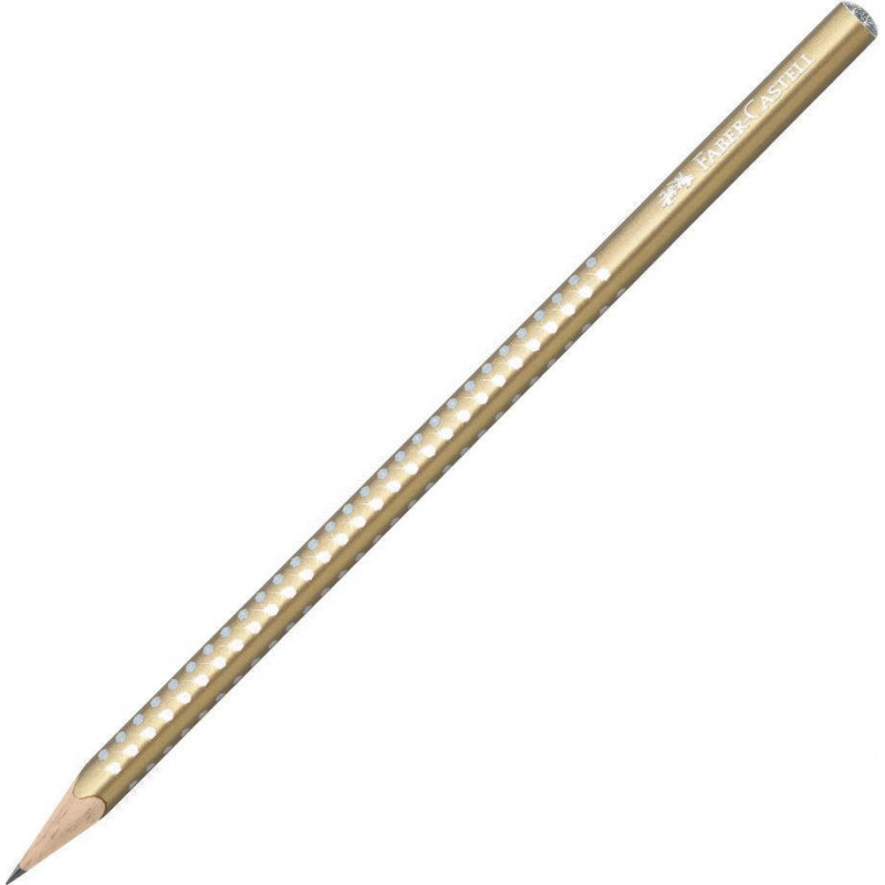 Faber Castell Sparkle Μολύβι B Περλέ Χρυσό (1182146)