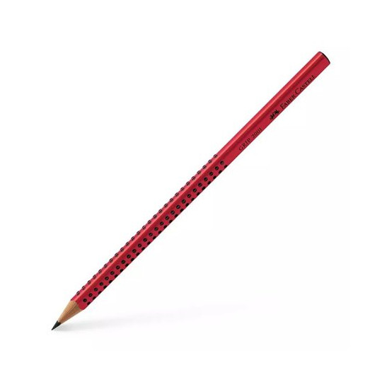 Faber Castell Grip 2001 Pencil 2B Red (217004)