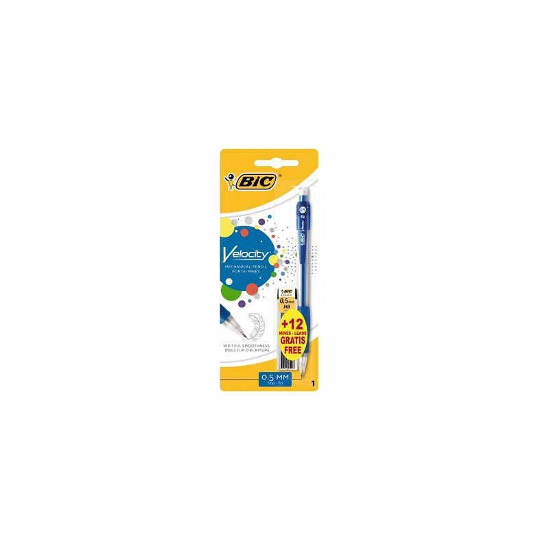 Bic Μολύβι Μηχανικό Velocity 12Μύτες 0.5 (839626)