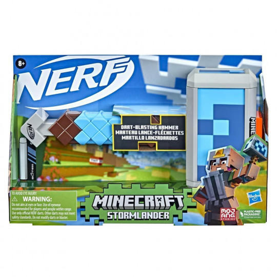 Nerf Minecraft Stormlander Dart-Blasting (F4416)