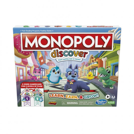 Monopoly Discover Learn, Earrn &amp; Grow (F4436)