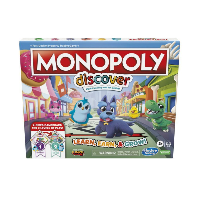 Monopoly Discover Learn, Earrn & Grow (F4436)