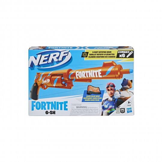 Hasbro Nerf Fortnite 6 Shot Blaster (F2678)