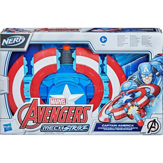 Marvel Avengers Mech Strike Captain America Strikeshot Shield (F0265)