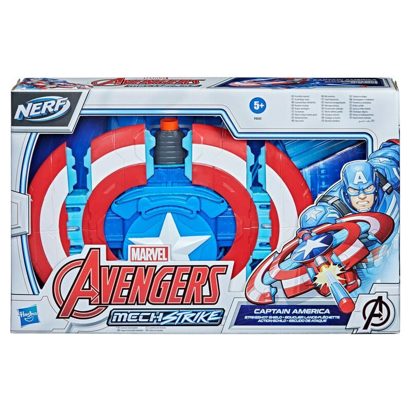 Marvel Avengers Mech Strike Captain America Strikeshot Shield (F0265)