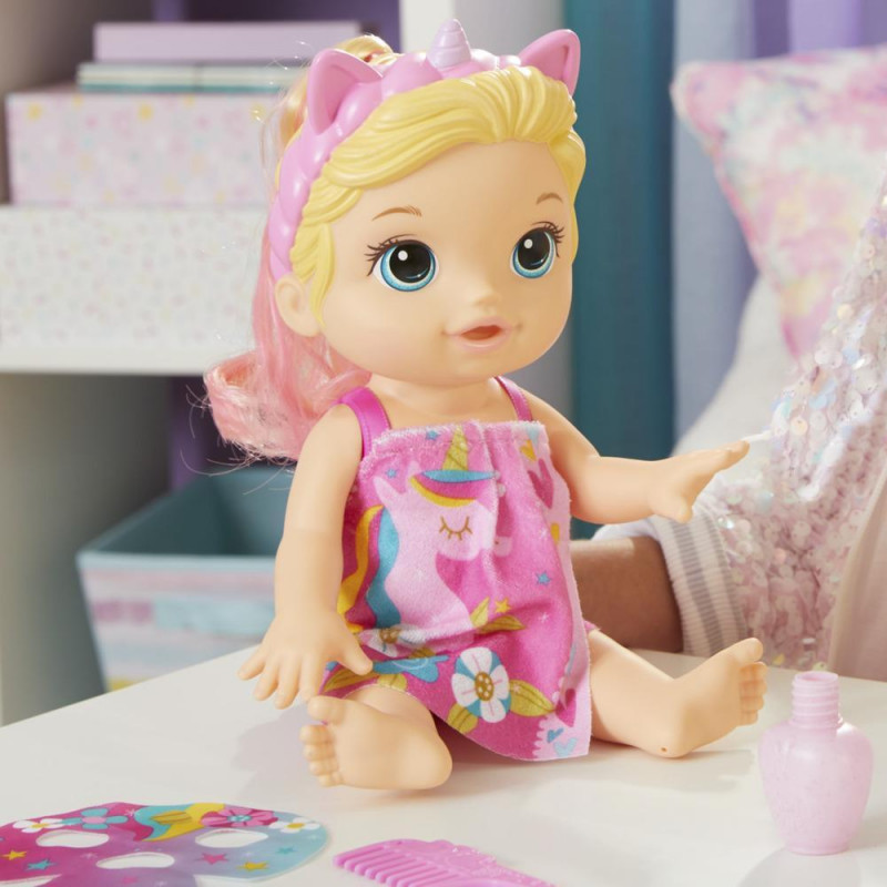 Baby Alive Glam Blonde Spa Baby Doll (F3564)