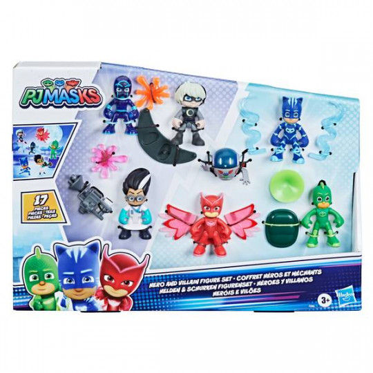 PJ Masks Set Figure Hero and Villain Toy (F2096)