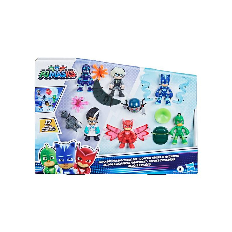 PJ Masks Set Figure Hero and Villain Toy (F2096)