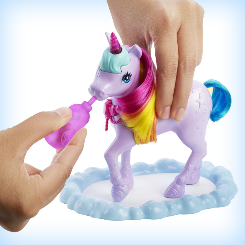 Dreamtopia Unicorn Pet Playset with Barbie Princess Doll (GTG01)