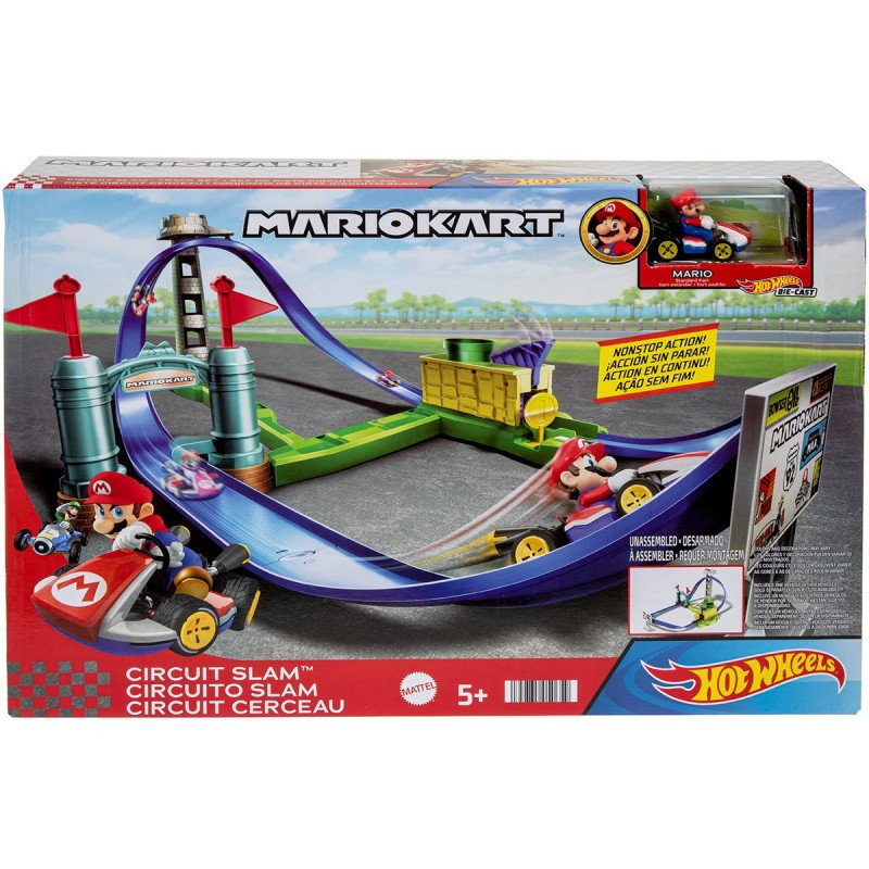 Hot Wheels Mario Kart Πίστα Circuit Slam (HGK59)