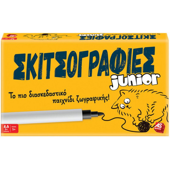 AS Games Board Game Sketches Junior For Ages 5+ And 3+ Players(1040-21203)