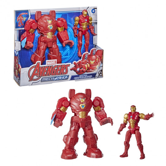 Avengers Mech Strike Figure Iron Man (F0262-F1668)