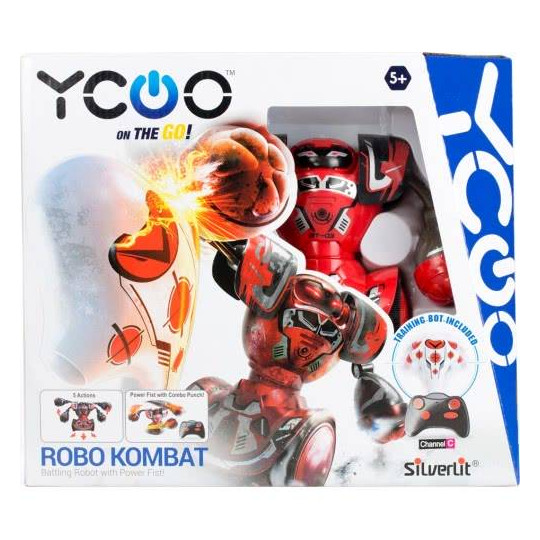 Silverlit Ycoo Robo Kombat Remote Control Batting Robot Training Pack For Ages 5+(7530-88054)