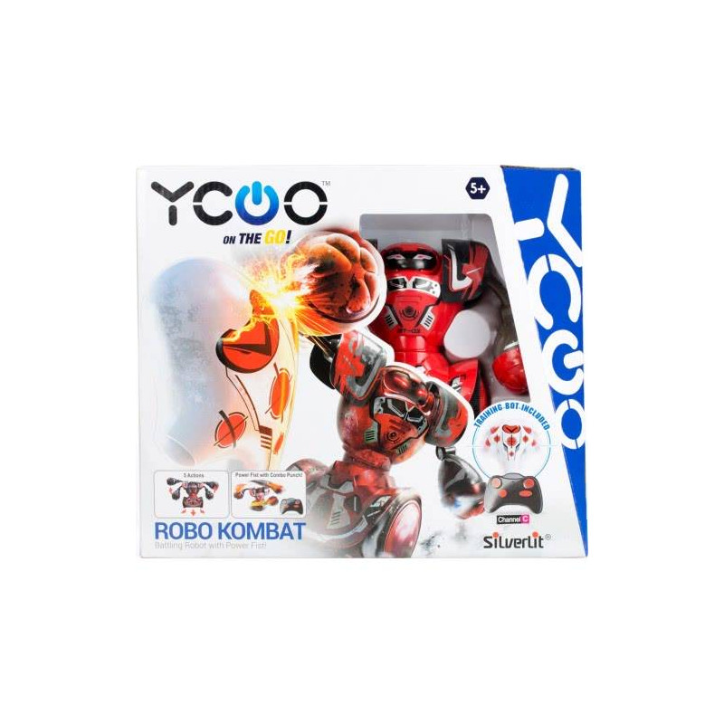 Silverlit Ycoo Robo Kombat Remote Control Batting Robot Training Pack For Ages 5+(7530-88054)