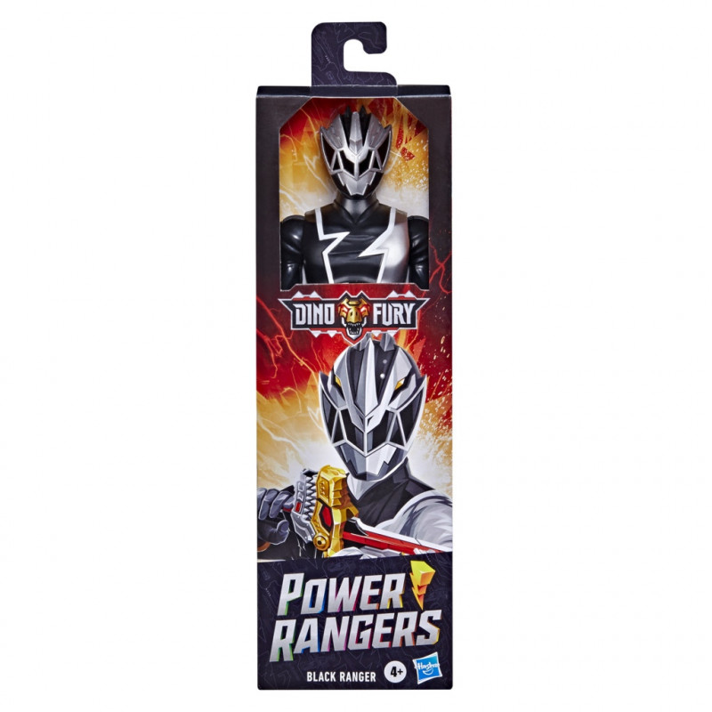 Power Rangers DINO FURY 12 Inches Black (F2957-F2962)