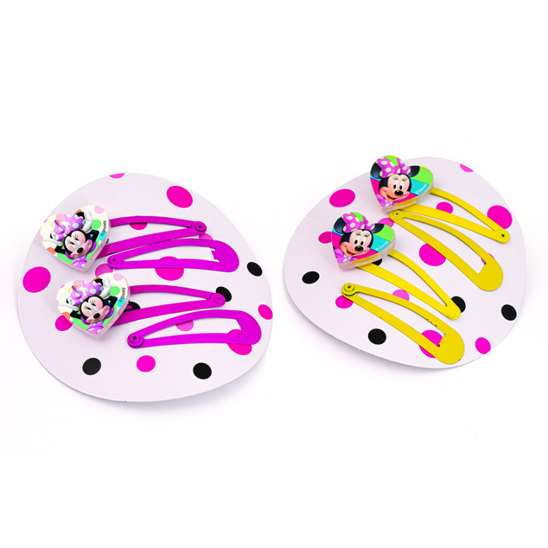 AS Hair Brush With Clips Disney Minnie For Ages 3+(1027-25527)