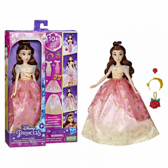 Disney Princess Life Belle doll (F4455-F4625)