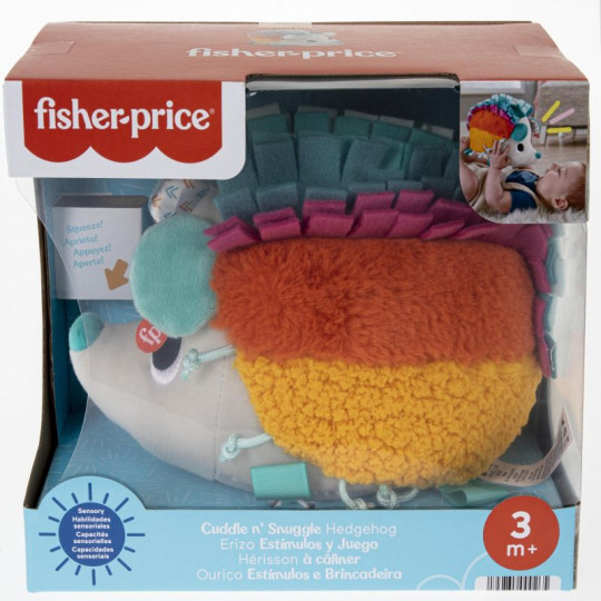 Fisher Price Μαλακό Σκαντζοχοιράκι-Ουράνιο Τόξο (HBP42)