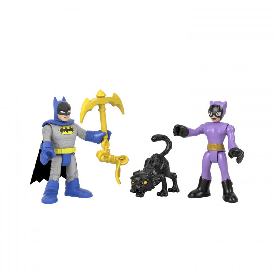 Ιimaginext - ΒDC Super Friends Batman and Catwoman (M5645-GWP59)