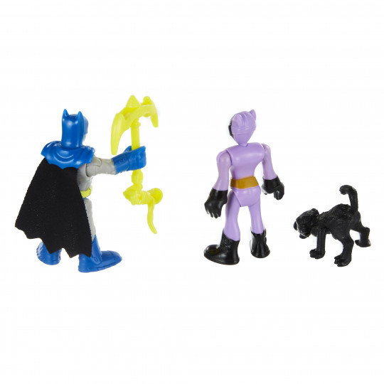 Ιimaginext - ΒDC Super Friends Batman and Catwoman (M5645-GWP59)