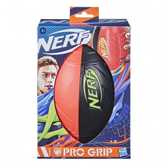 Nerf Sports Pro Grip Football Black-Red(A0357-F2865)