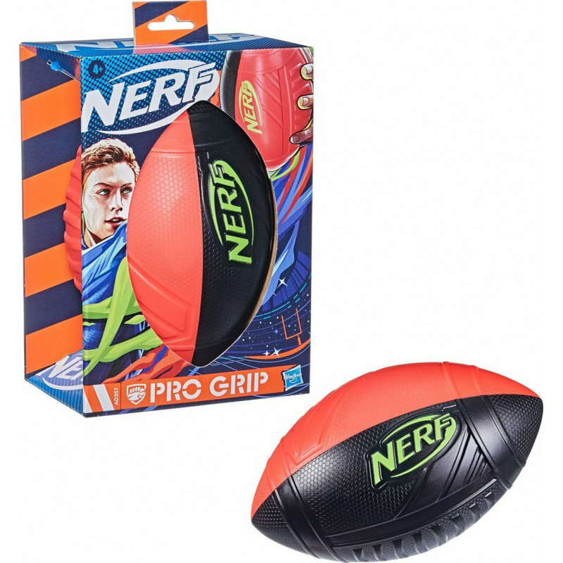 Nerf Sports Pro Grip Football Black-Red(A0357-F2865)