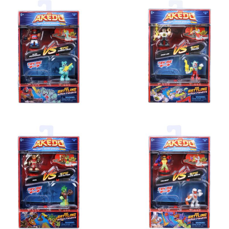 Akedo S1 Versus Pack-4 Designs (AKE01000)