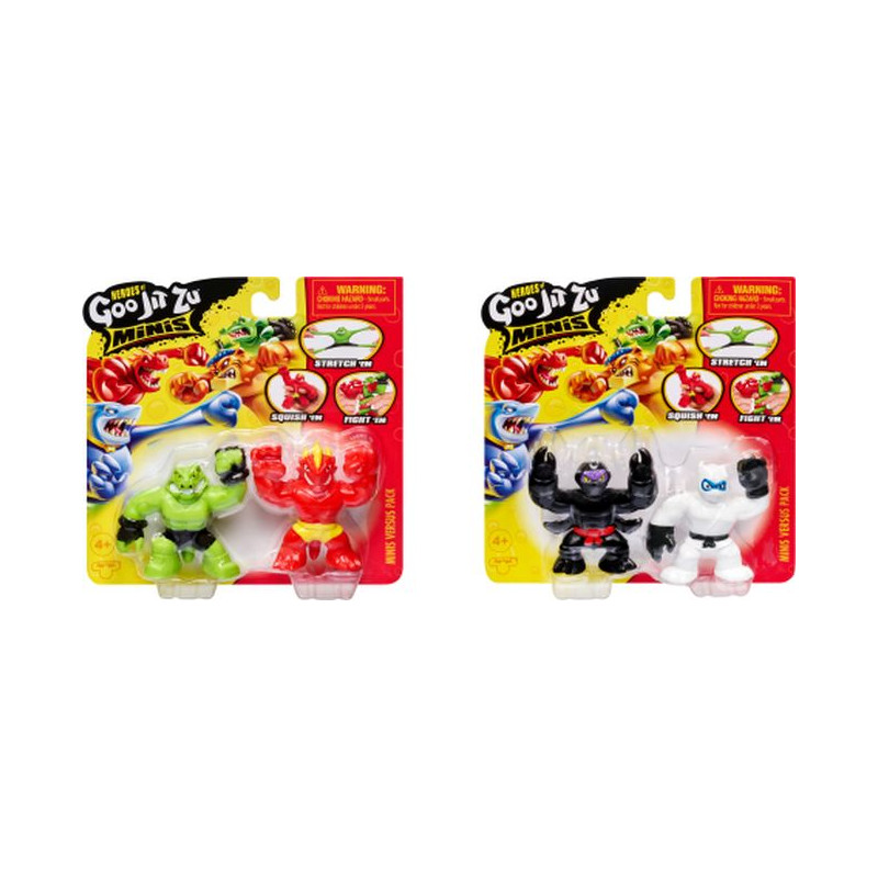 Goo Jit Zu Minis 2 Pack-3 Designs (GJT14000)