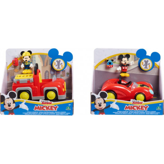 Mickey Figure With Vehicle-2 Designs (MCC06111)