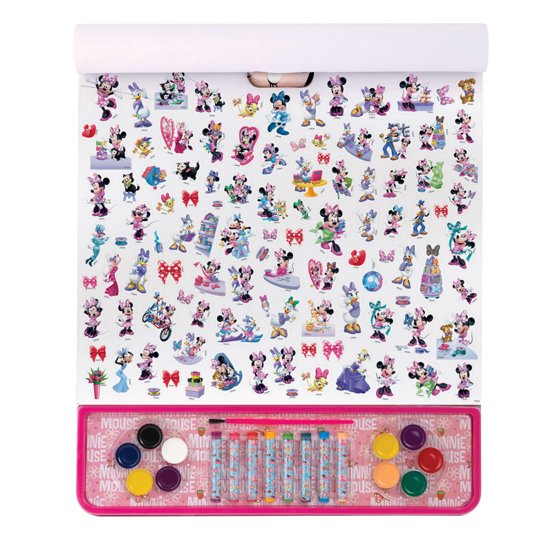 Giga Block Drawing Set Disney Minnie 4 In 1 For Ages 3+(1023-62733)