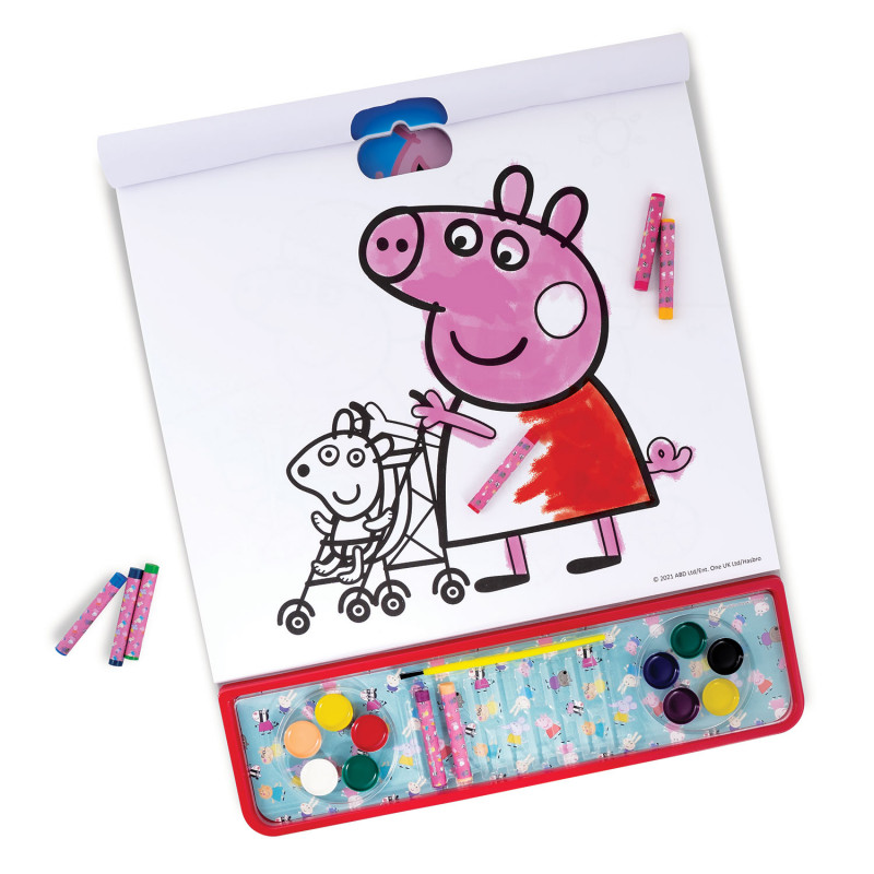 Giga Block Drawing Set Peppa Pig 4 In 1 For Ages 3+(1023-62735)