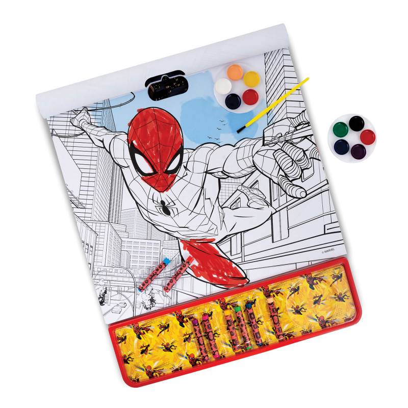 Giga Block Drawing Set Marvel Spiderman 4 In 1 For Ages 3+(1023-62737)