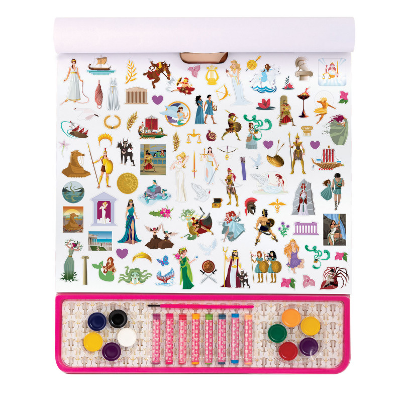 Giga Block Drawing Set Mythology Ancient Princesses 5 In 1 For Ages 3+(1023-62744)