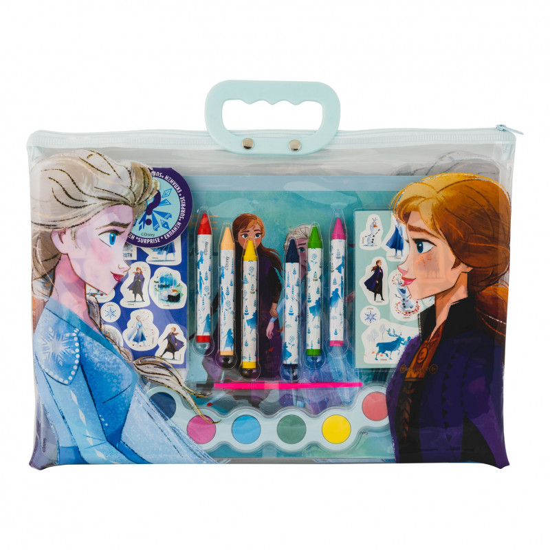 AS Drawing Set Disney Frozen Transparent Bag For Ages 3+(1023-68001)