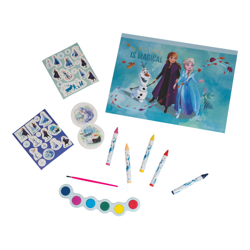 AS Drawing Set Disney Frozen Transparent Bag For Ages 3+(1023-68001)