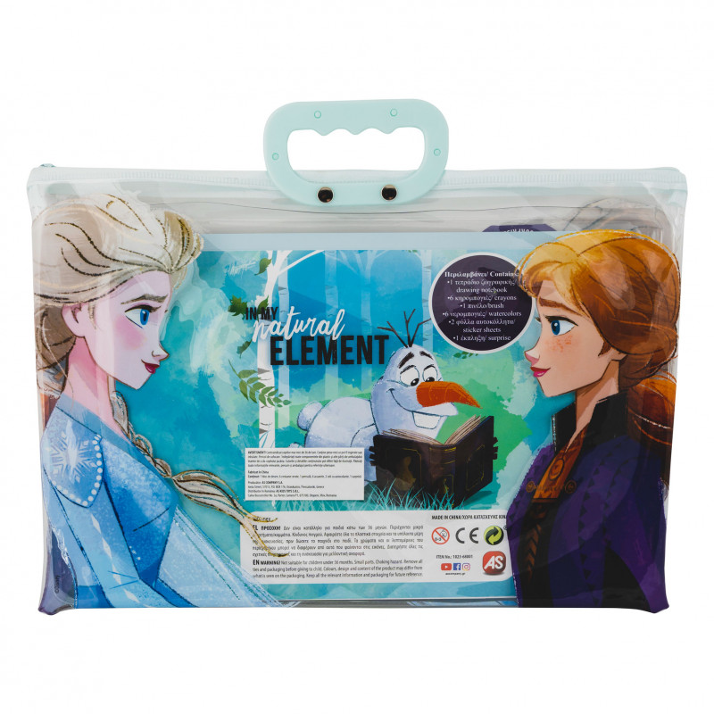 AS Drawing Set Disney Frozen Transparent Bag For Ages 3+(1023-68001)