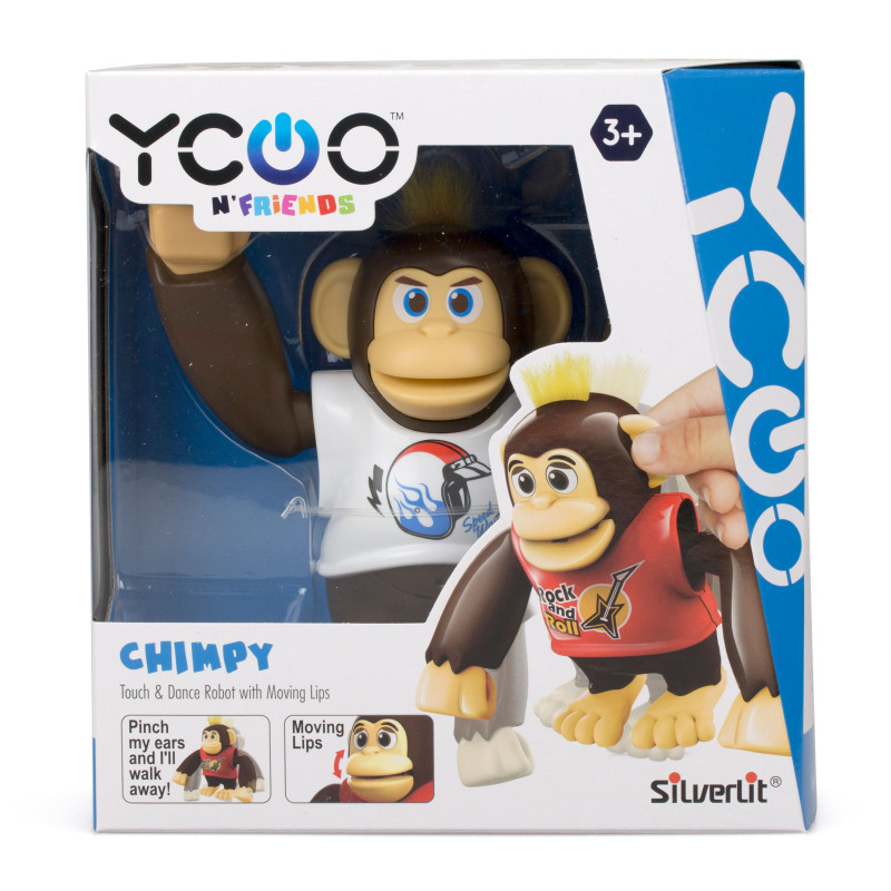 Silverlit Ycoo Chimpy Electronic Robot For Ages 3+(7530-88564)