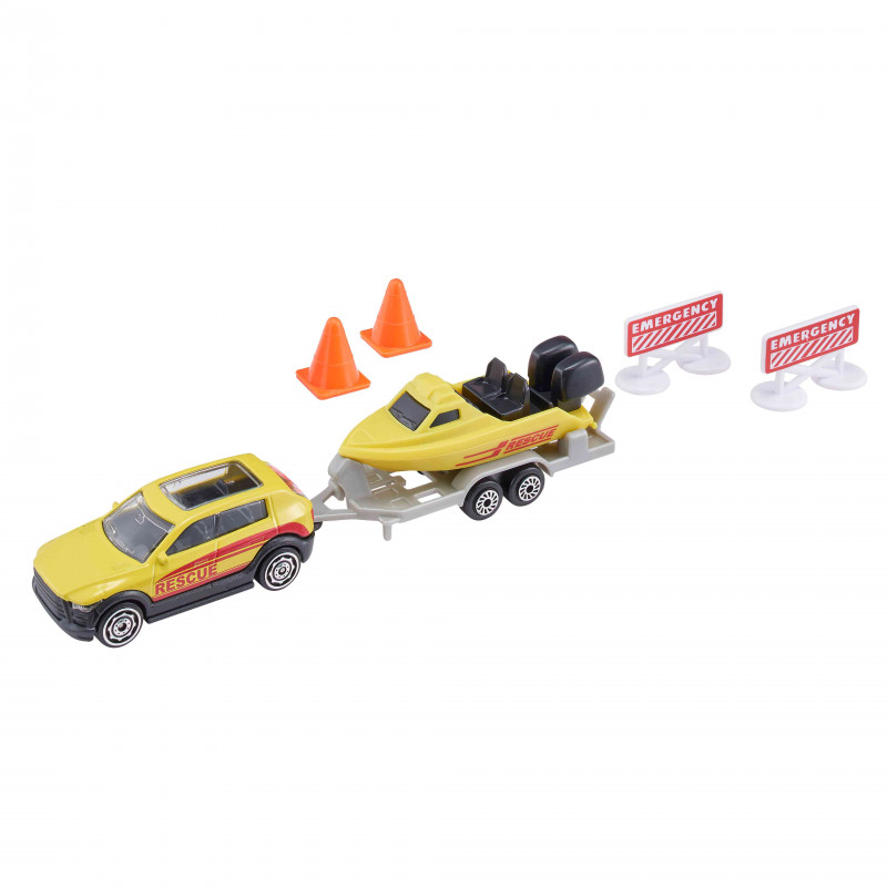 Teamsterz Sea Rescue Team Set with Die-Cast Vehicles For Ages 3+(7535-17086)