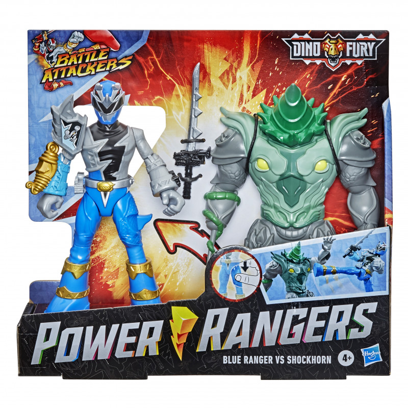 Power Rangers Dino Fury Battle Attackers 2-Pack (F1261-F1603)