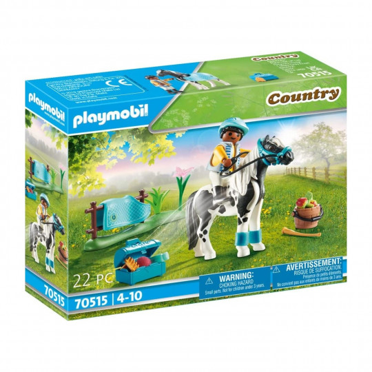 Playmobil Αναβάτης με πόνυ Lewitzer(70515)