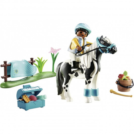 Playmobil Αναβάτης με πόνυ Lewitzer(70515)