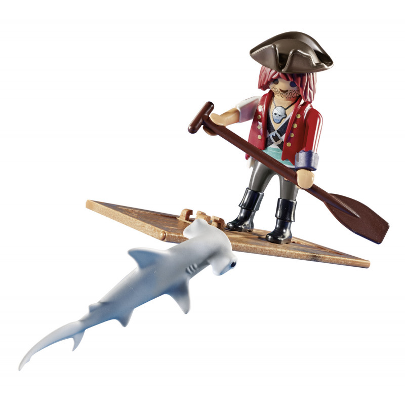 Playmobil Pirate with Raft(70598)