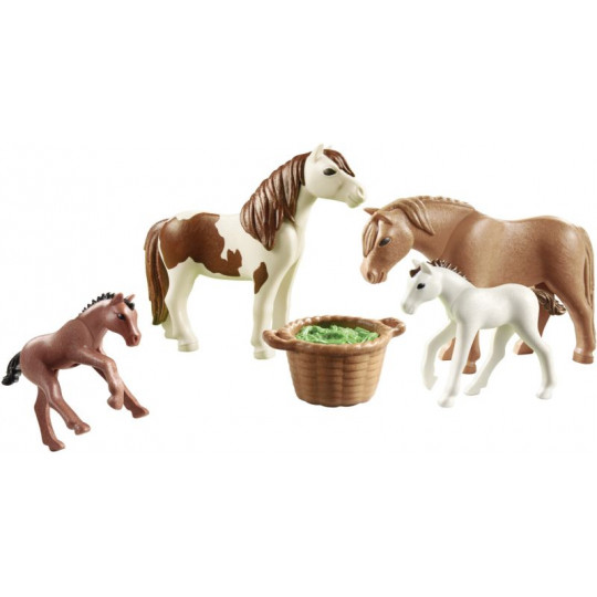 Playmobil Ponies with Foals(70682)